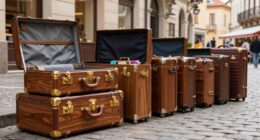 top european travel trunks