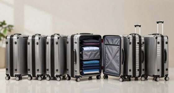 top garment compartment carry ons
