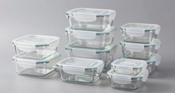 top glass meal containers