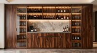 top home bar wine cabinets