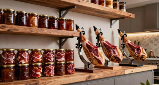 top iberico ham stands