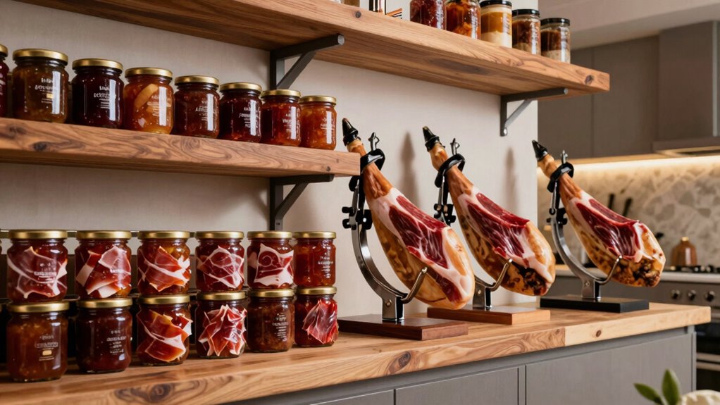 top iberico ham stands