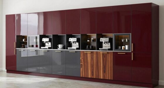 top italian espresso cabinets