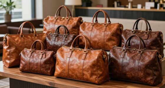 top leather travel duffle bags