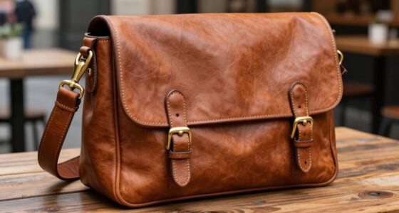 top leather travel messenger bags