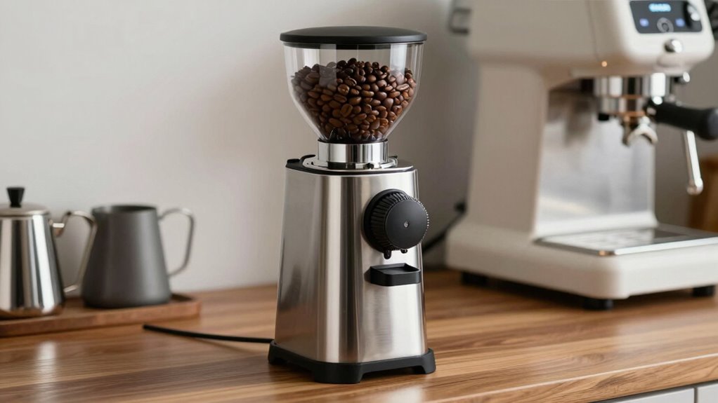top low retention espresso grinders