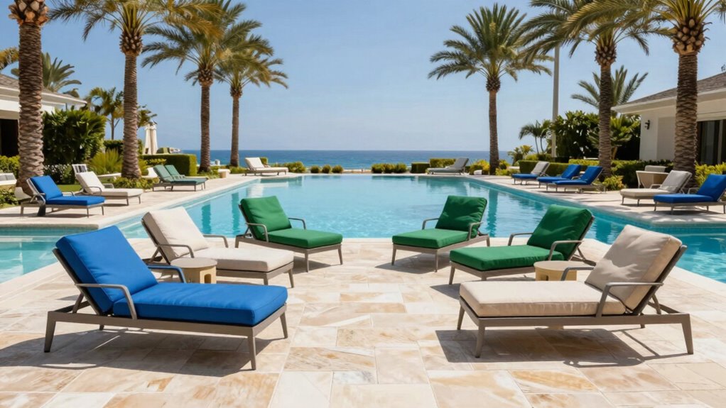 top poolside lounge sets