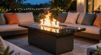 top propane fire pit tables
