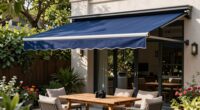 top retractable patio awnings