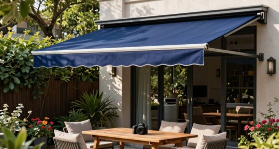 top retractable patio awnings