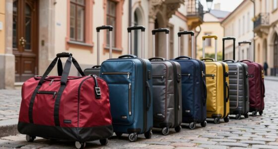 top rolling duffel bags