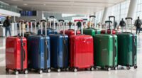 top spinner luggage sets