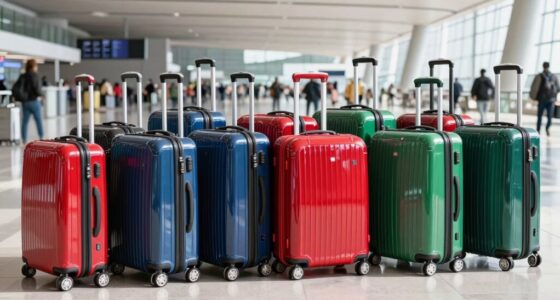 top spinner luggage sets
