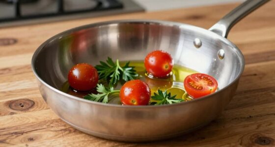 top stainless steel french pans