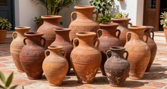 top terracotta mediterranean vases