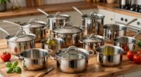top tri ply cookware sets
