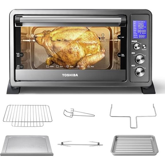 TOSHIBA 6-Slice Convection Toaster Oven with Accessories