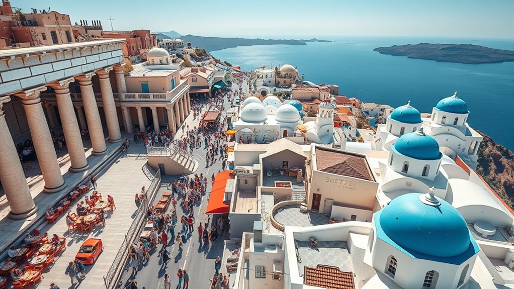 tourist numbers versus spending