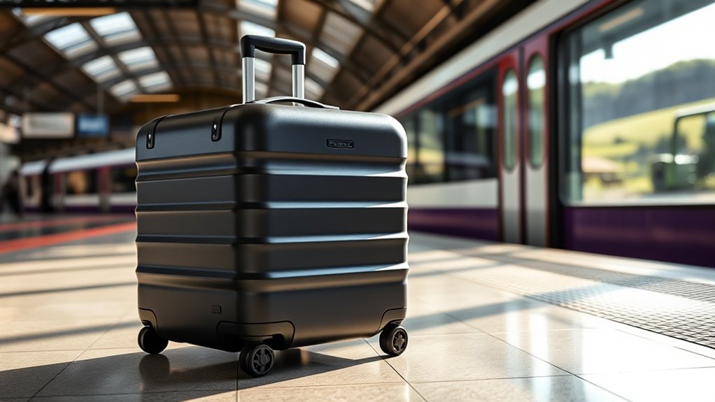 travel friendly durable organized suitcase