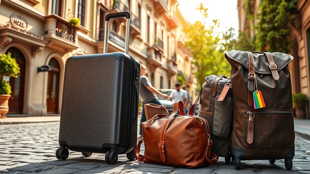 travel friendly durable secure suitcase