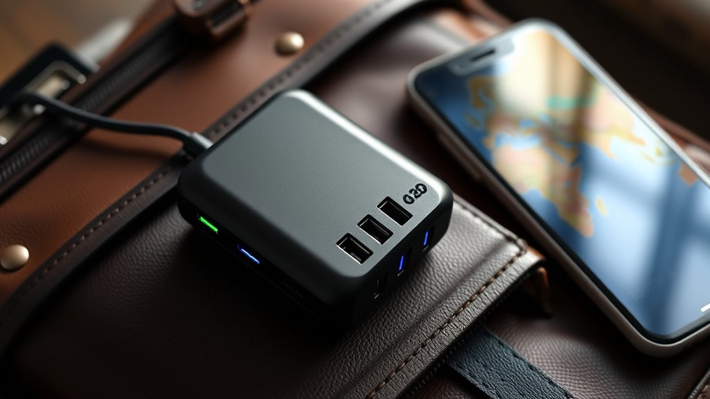 travel friendly versatile charging options