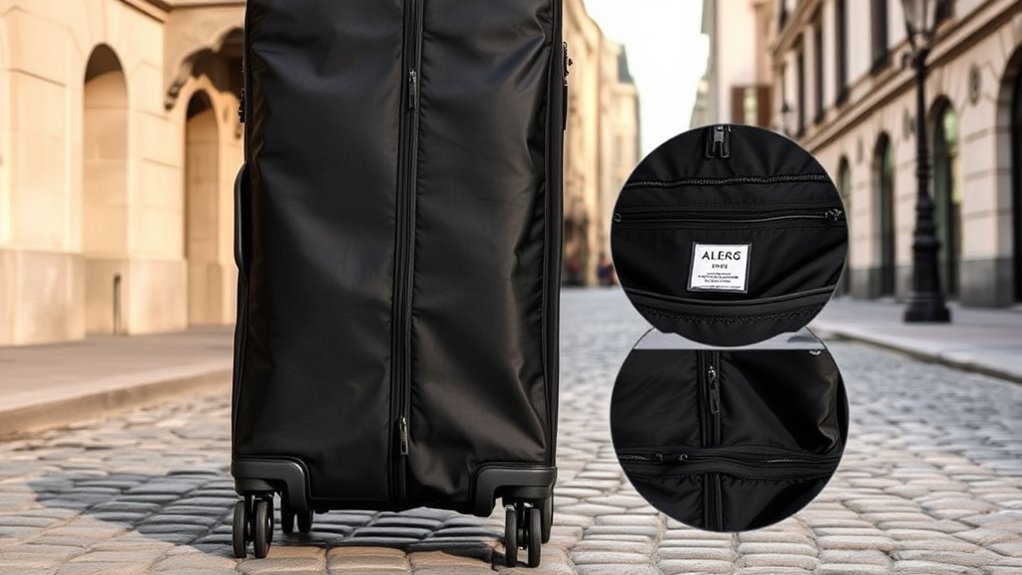 travel friendly wedding garment carrier