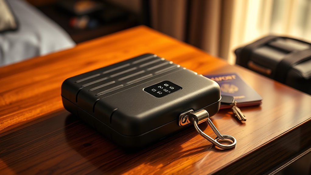 travel lockbox security features