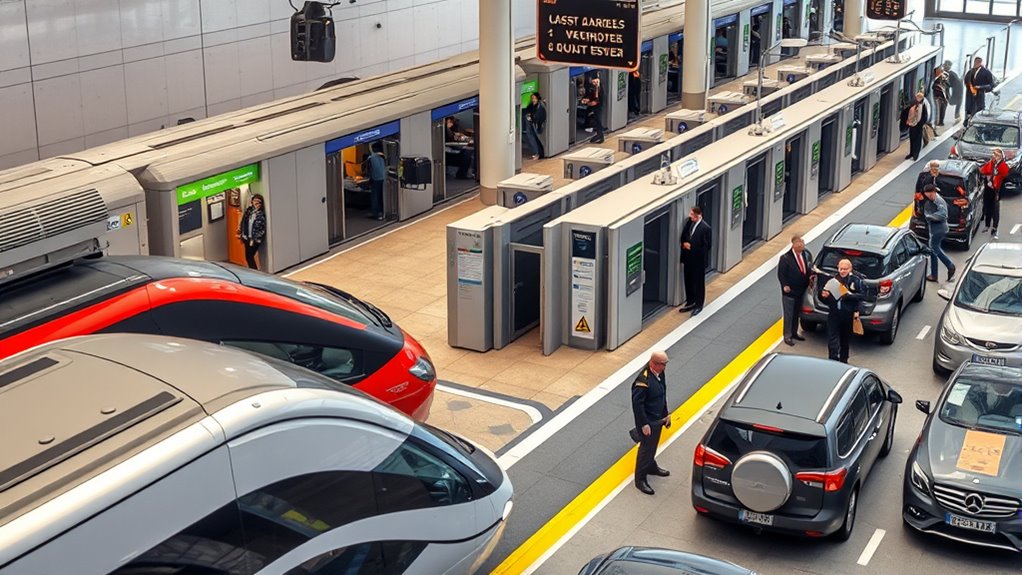 travel mode border procedures