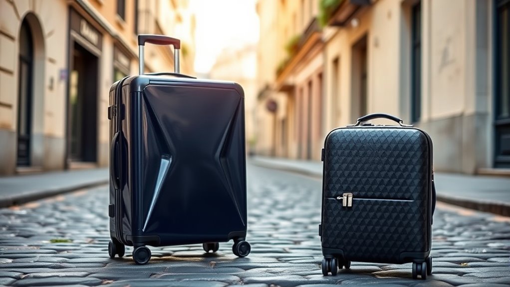 travel suitcase selection criteria