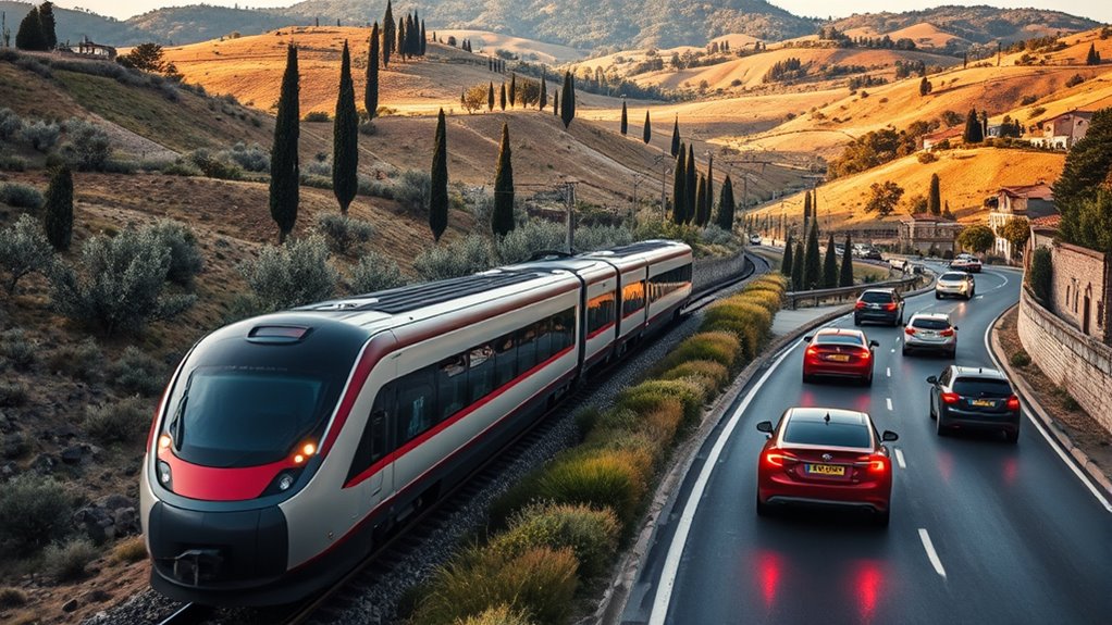 travel time and mode variability