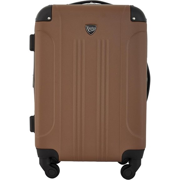 Travelers Club Chicago Spinner Luggage 20 Carry-On