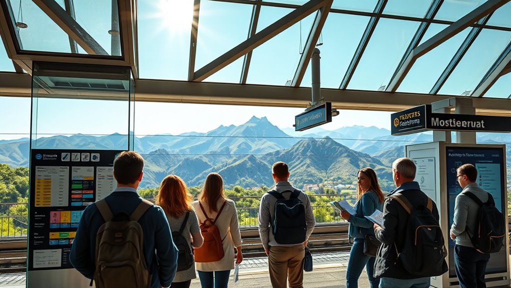 trip planning and ticket options