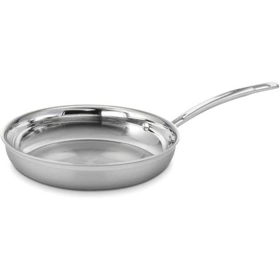 Cuisinart MCP22-24N MultiClad Pro Triple Ply 10-Inch Open Skillet