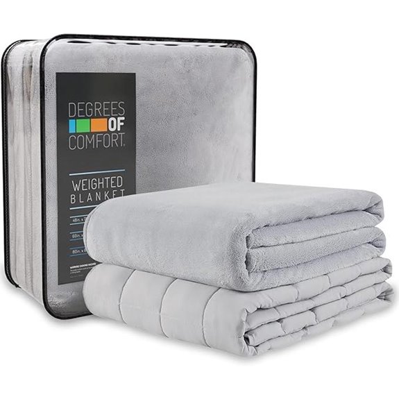 Comfort Washable Weighted Blanket with Cover (Twin)