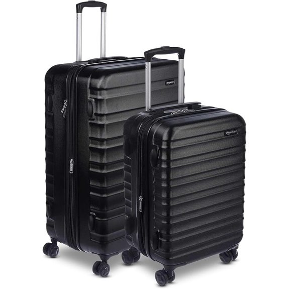 Amazon Basics 2-Piece Hardshell Suitcase Set