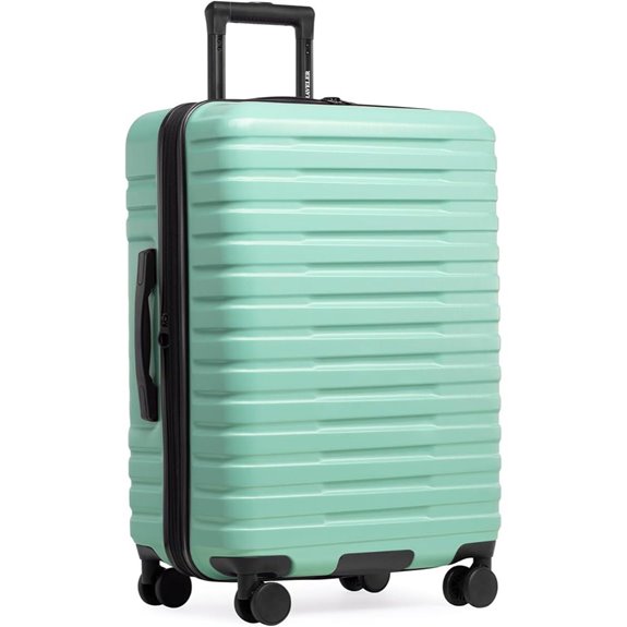 U.S. Traveler Boren 26-Inch Expandable Spinner Luggage