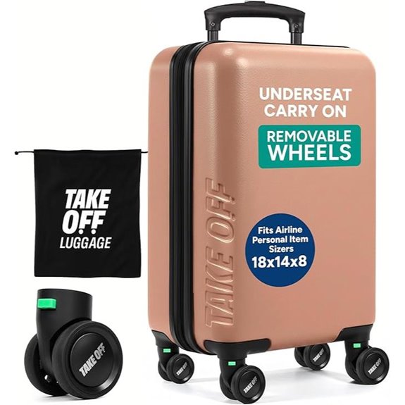 Take OFF Luggage Personal Item 3.0 – Underseat Carry-On