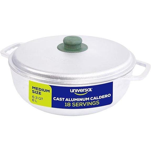 Universal Medium Caldero 18 Cups Dutch Oven