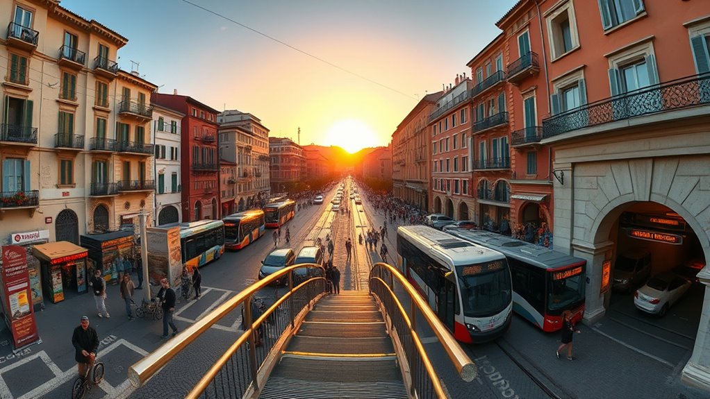 urban transit and connectivity