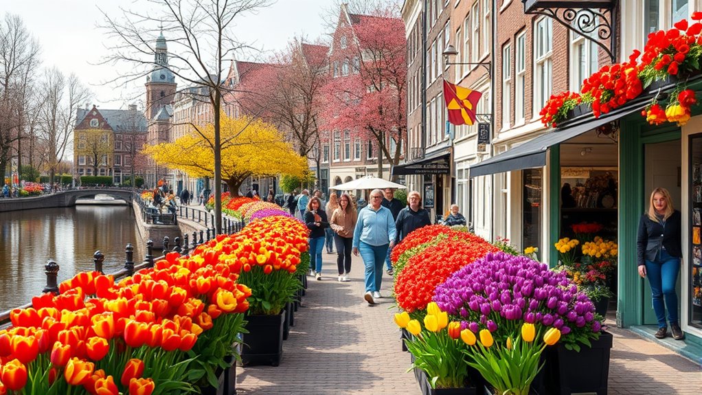 urban tulip festival celebration