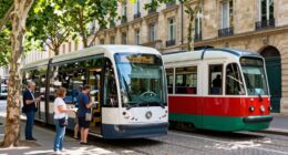 use regional bus and tram tickets