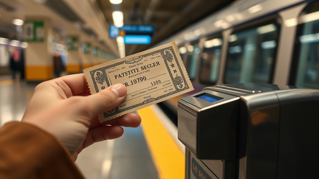 validate ticket before boarding