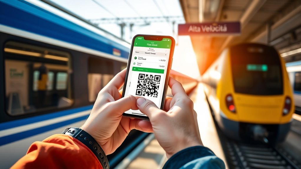 validate tickets before boarding