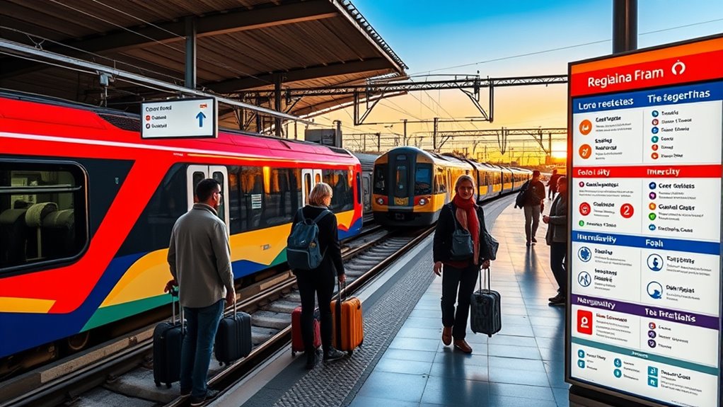 variety of spanish rail options
