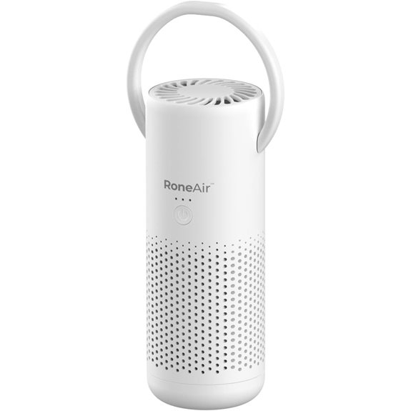 Car Air Purifier with HEPA Filter and Aroma Chamber