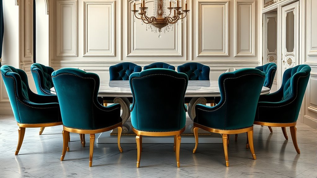 velvet chairs quality design durability