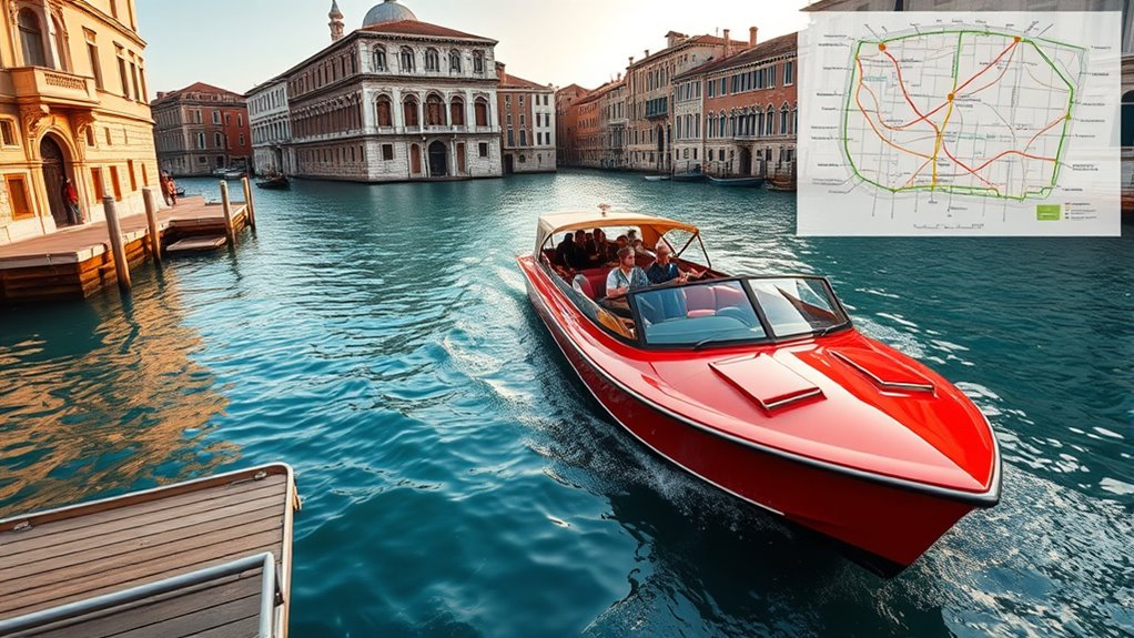 venice vaporetto key routes