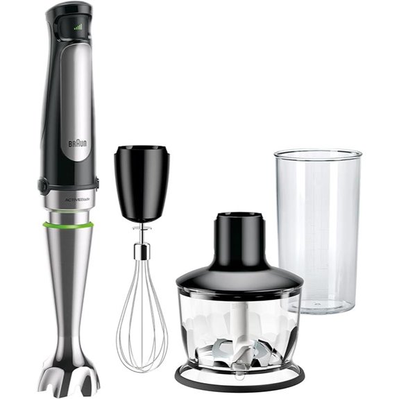 Braun MultiQuick 7 3-in-1 Immersion Blender with Food Processor