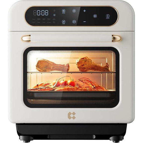 CIARRA 8-in-1 Air Fryer Steam Oven