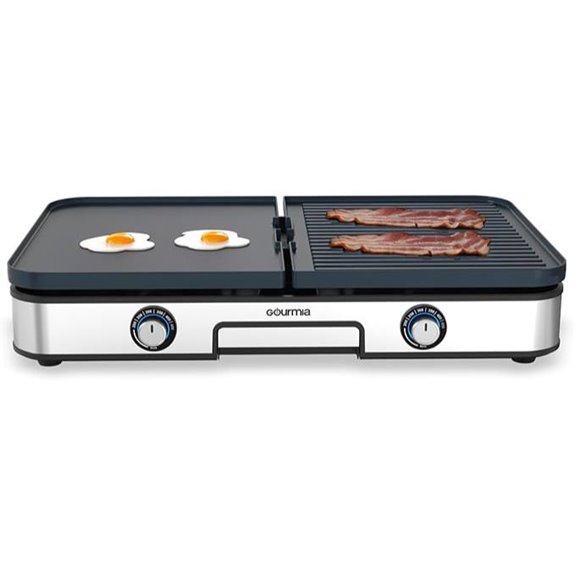 Gourmia 3-in-1 Indoor Grill & Griddle Combo